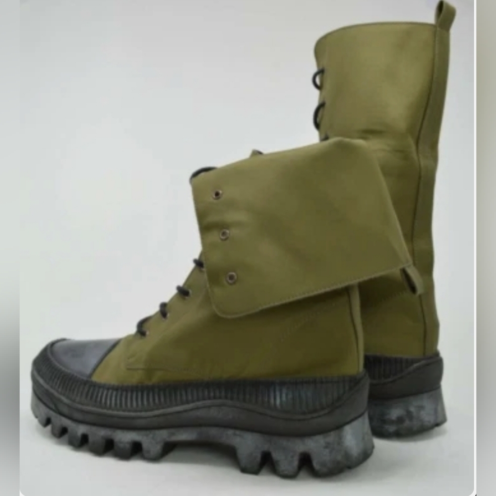 Free People Goldie Lug Lace Up Combat Boots - Picture 3 of 7